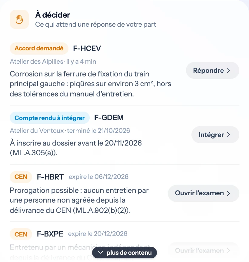 Sur l'accueil du CAMO des Cévennes, à décider : l'accord demandé par l'Atelier des Alpilles sur le F-HCEV, le compte rendu du F-GDEM à intégrer, les CEN à proroger